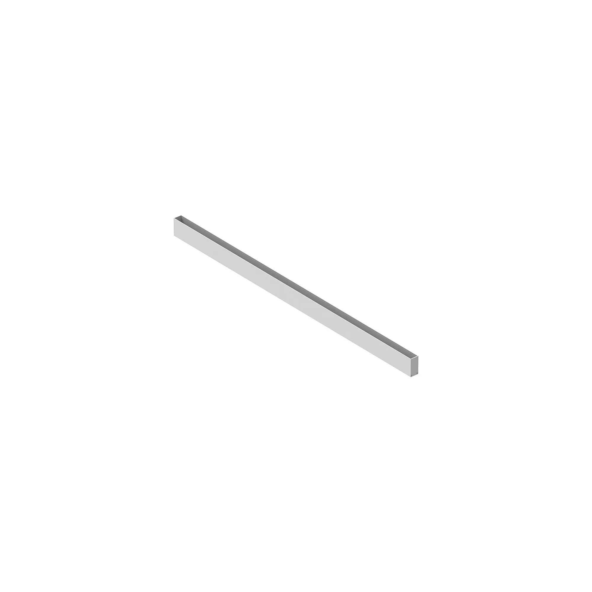M9299  Magneto Surface Track c/w Endcaps 1m x 5.5cm White